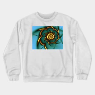 Golden spiral pattern Crewneck Sweatshirt